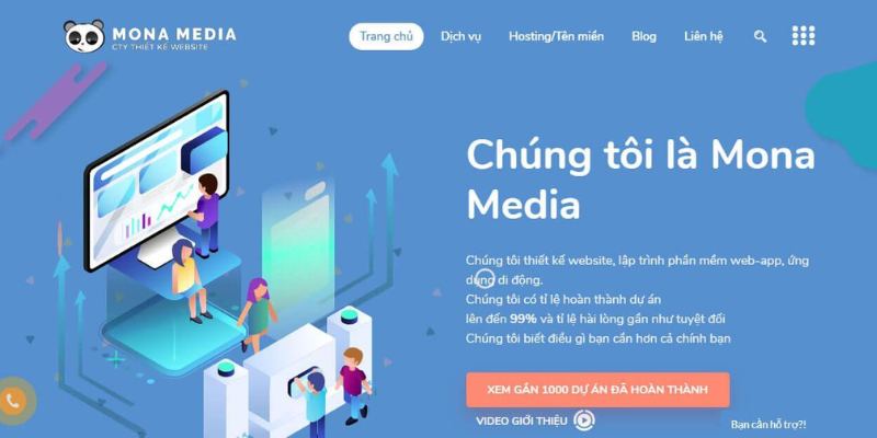 Mona Media - Công ty thiết kế Website tin tức chuyên nghiệp hàng đầu Việt Nam