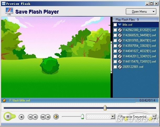 Save Flash Player.