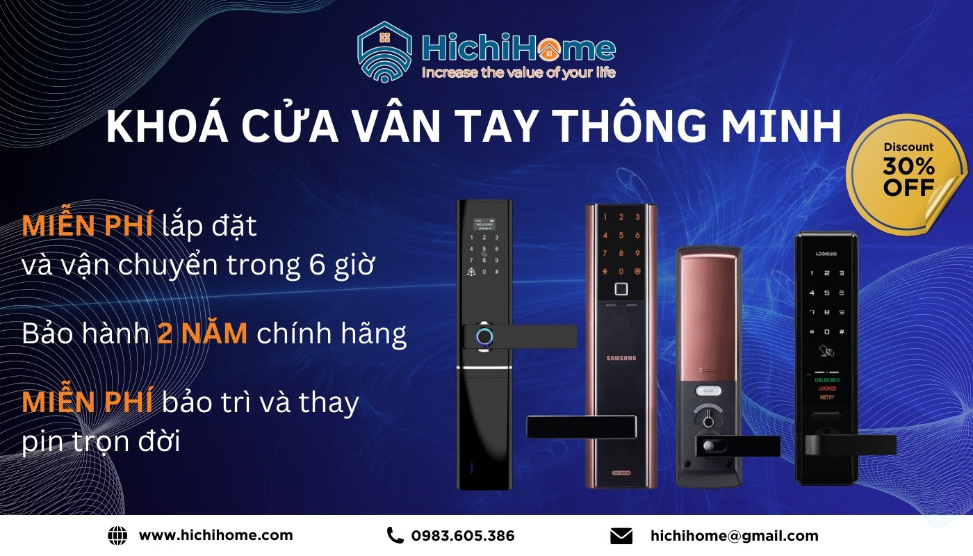 Đại lý Khóa điện tử HichiHome