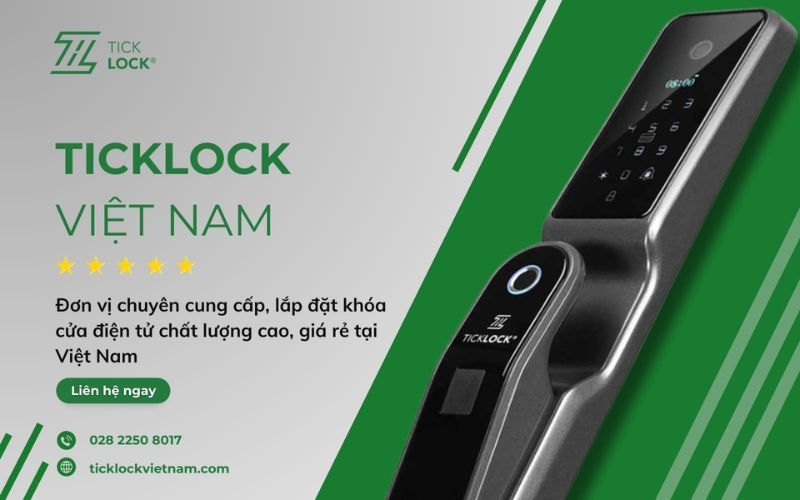 Khóa Điện Tử TICKLOCK Việt Nam