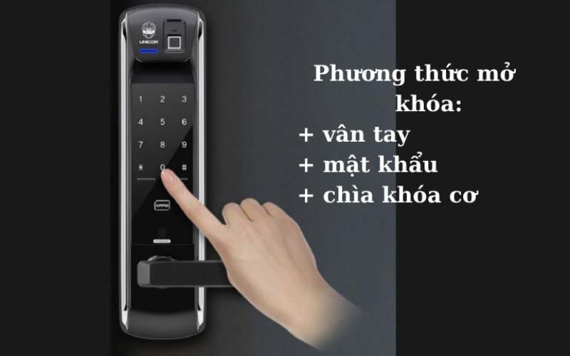 thương hiệu khóa điện tử unicor