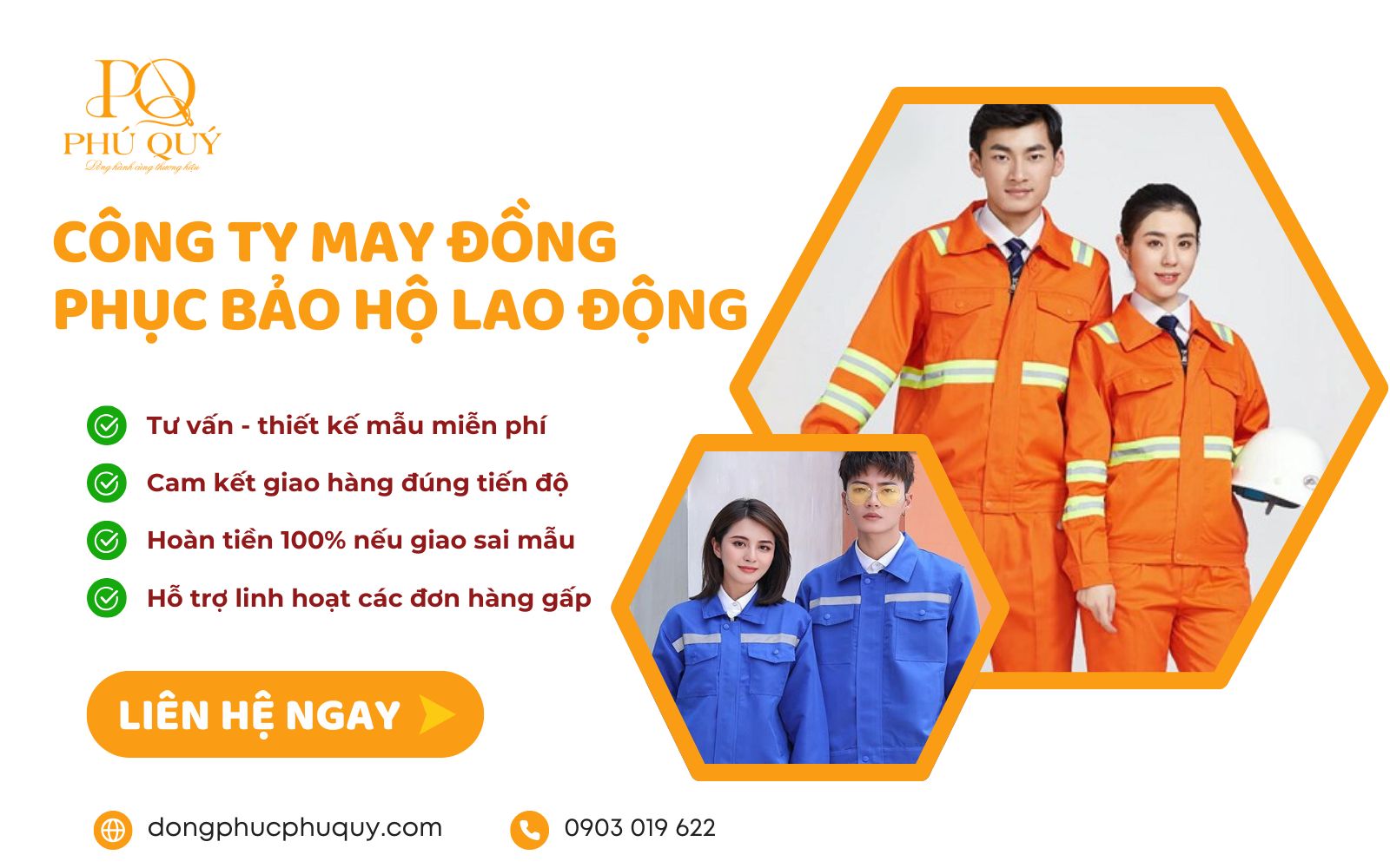 Xưởng may đồng phục bảo hộ lao động Phú Quý